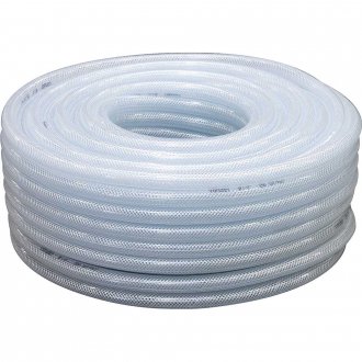 Mangueira PVC cristal tran�ada, VPT, 250 libras,  1/2