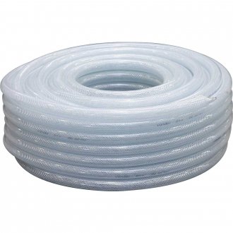 Mangueira PVC cristal tran�ada, VPT, 250 libras,  3/4