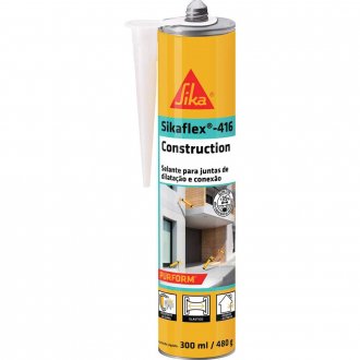 Selante poliuretano, 300 ml, branco, 416 CONSTRUCTION SIKAFLEX