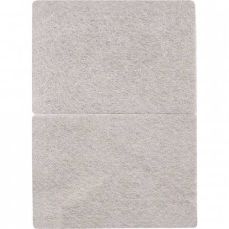 Feltro autoadesivo bege, retangular, 95 mm x 68 mm, VONDER