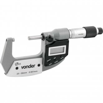 Micr�metro externo digital 25 mm - 50 mm, MD 050, VONDER