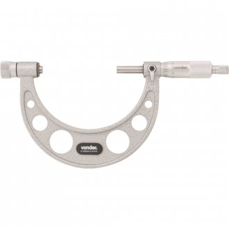 Micr�metro externo anal�gico, com batentes intercambi�veis, MEV 0400, VONDER