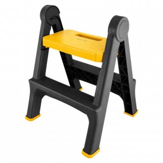 Escada banqueta pl�stica, 2 degraus, 150 kgf VONDER