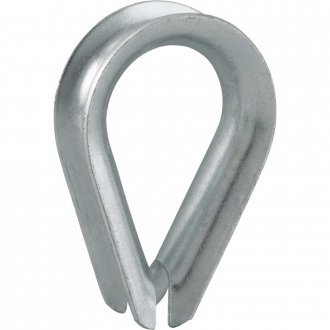 Anilha/sapatilho para cabo de a�o, 12,7 mm - 1/2