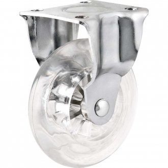 Rod�zio fixo leve de poliuretano, 3