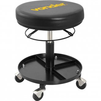 Banqueta para mec�nico, regul�vel VONDER