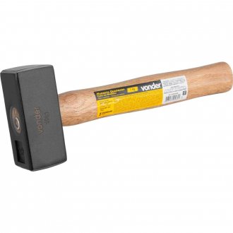 Marreta quadrada, 1 kg, com cabo de madeira VONDER