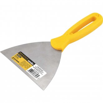 Esp�tula de a�o inox, 12 cm, com cabo pl�stico, VONDER