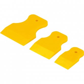 Jogo de esp�tulas em PVC, com 3 pe�as, VONDER