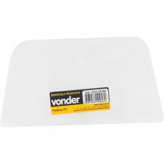 Esp�tula pl�stica 150,0 mm x 80,0 mm VONDER