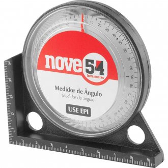 Medidor de �ngulo com base magn�tica, NOVE54