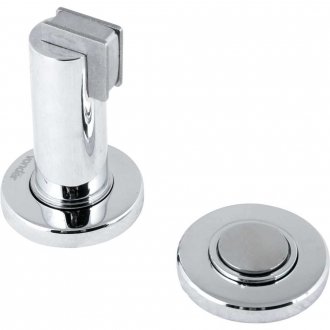 Fixador de porta FP 900, cromado, VONDER