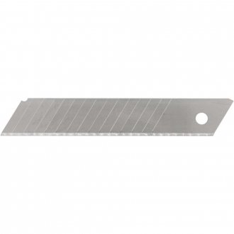 L�mina para estilete 18 mm, 14 divis�es, tubete com 10 pe�as, VONDER