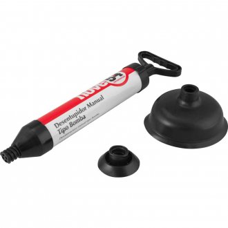 Desentupidor manual, tipo bomba, NOVE54