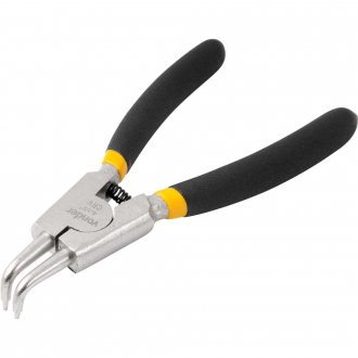 Alicate para an�is externos, bico curvo, 4.1/2