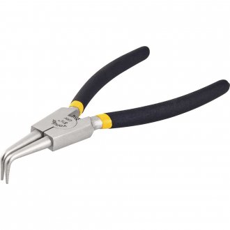 Alicate para an�is externos, bico curvo, 8.1/2