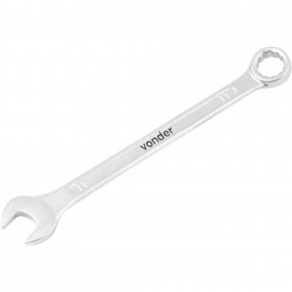 Chave combinada 11 mm, a�o cromo van�dio, reta, VONDER