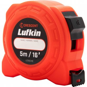 Trena curta com trava, 5 m x 19 mm, display com 12 pe�as, L-516CMED LUFKIN