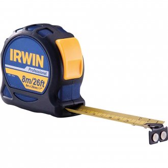 Trena profissional com �m�s na ponta, 25 mm x 8 m, IW 13951 IRWIN