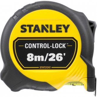 Trena manual emborrachada control lock de 8 M X 25 mm, STHT37247-0 STANLEY
