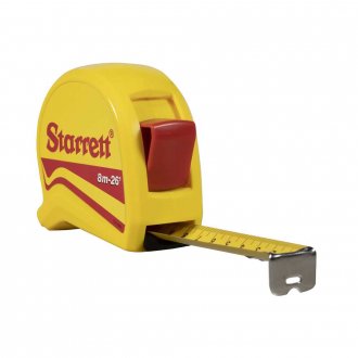Trena curta de a�o, 8 m x 25 mm, KTS1-8M-S, STARRETT