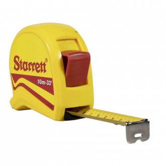 Trena curta de a�o, 10 m x 25 mm, KTS1-10M-S, STARRETT