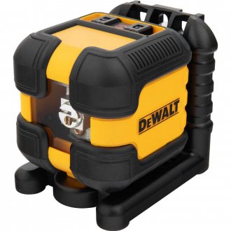 N�vel a laser, 12 m, 2 linhas vermelhas, precis�o +/- 6 mm/10 m, suporte magn�tico integrado, DW08802 DEWALT