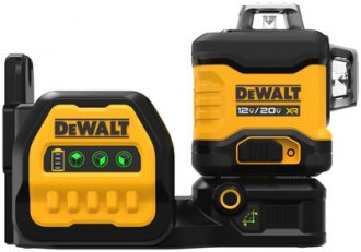 N�vel a laser, 3 linhas verdes, 70 metros, 12 V / 20 V MAX, sem bateria e sem carregador, DCLE34030GB DEWALT