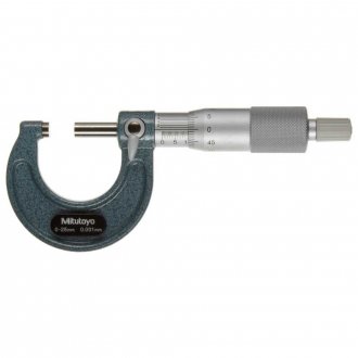 Micr�metro externo, s�rie 103, 0 - 25,0 mm, gradua��o 0,001 mm, 103-129, MITUTOYO