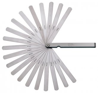 C�libre de folga 0,05 mm a 1,00 mm com 20 l�minas, 184.304S, MITUTOYO