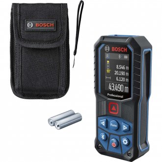 Medidor de dist�ncia a laser, 50 m, laser vermelho, sistema Bluetooth, GLM 50-27 C, BOSCH