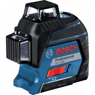 N�vel a laser, 30 metros, 3 linhas, GLL3-80 BOSCH