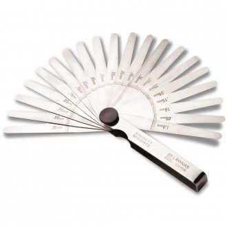 C�libre de folga 0,05 mm a 1,00 mm com 13 l�minas, 114 mm, 76 MB STARRET