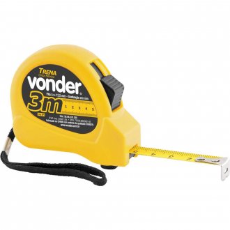 Trena curta de a�o 3 m x 12,5 mm VONDER
