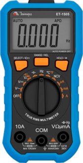 Mult�metro digital, CAT III 300 V, ET-1505, MINIPA