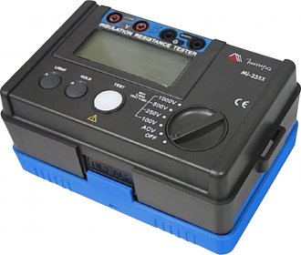 Meg�metro digital port�til, 100 - 1000 V~, 5,5 G ohm, MI-2552, MINIPA