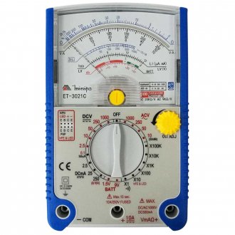 Mult�metro anal�gico ET-3021C, 1000V Categoria lll 500V, MINIPA