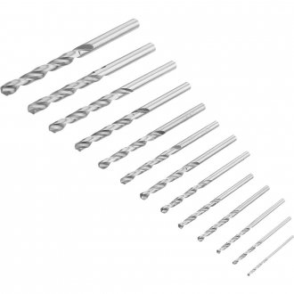 Jogo de brocas de a�o r�pido DIN 338, 1,5 mm a 6,5 mm, com 13 pe�as, IRWIN