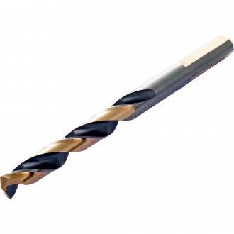 Broca de a�o r�pido 9,5 mm, haste com 3 faces planas, acabamento superficial em �xido de bronze, A3219.5 DORMER