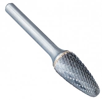 Lima rotativa �rvore abaulada, 16,0 mm x 25,0 mm, com haste 6,0 mm, P81116X6.0 DORMER