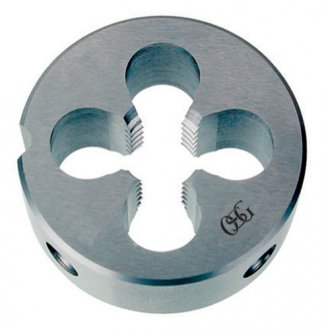 Cossinete com rosca MF, 16 mm x 1,50 mm, a�o r�pido (HSS), DIN 223-B 105/9C, OSG