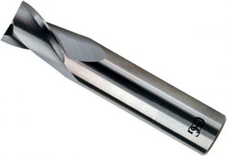 Fresa de topo em a�o r�pido 18,0 mm, 2 cortes, com 8% de cobalto, 327B, 801/1, OSG