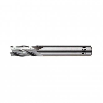 Fresa de topo em a�o r�pido 10,0 mm, com 8% de cobalto, 4 cortes, DIN 844N 802/1, OSG