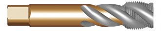 Macho m�quina HSS-E, 1/4