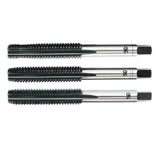 Macho manual de a�o r�pido, M8 x 1,25 mm, m�trica, jogo com 3 pe�as, OSG