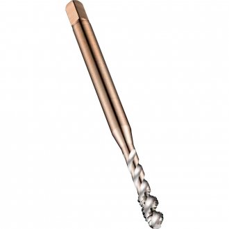 Macho m�quina HSS-E, 10 mm x 1,5 mm, com canal helicoidal, EX00, DIN 371, DORMER