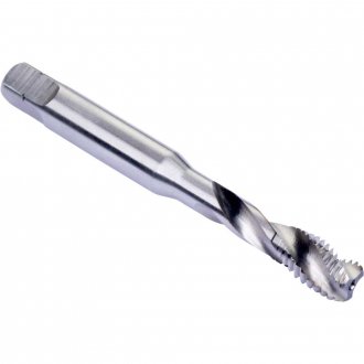 Macho m�quina, rosca M, 10 mm x 1,5 mm, em a�o r�pido (HSS), com canal helicoidal, ISO 529, E557M10 DORMER