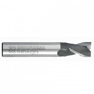 Fresa de topo em a�o r�pido 5,0 mm, 2 cortes, 327B, 1445, INDA�O
