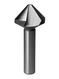 Escareador de a�o 30 mm 90 graus, capacidade 4,2 a 30,0 mm, haste cil�ndrica 8 mm DIN 335C, INDA�O