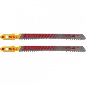 L�mina de serra tico-tico, cartela com 2 pe�as, BU3DC-2, STARRETT